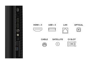 Televizor QLED Smart TCL 65P71K, 164 cm, 4K, Google TV, Clasa E - Img 3