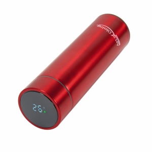 TERMOS INOX 450 ML,INDICATOR LED TEMPERATURA, ART OF DINING BY HEINNER (mix 3 culori in bax, 4 albastre, 4 negre, 4 rosii) - Img 7