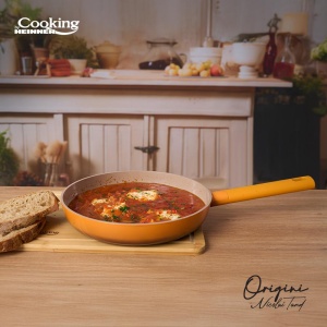 TIGAIE ALUMINIU TURNAT + CAPAC 26x5CM, NICOLAI TAND, ORIGINI, COOKING BY HEINNER - Img 7