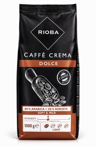 Cafea boabe Rioba Caffe Crema Dolce 1 kg