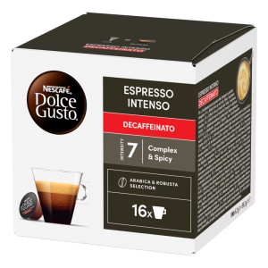 Capsule Nescafe Dolce Gusto Espresso Intenso Decaffeinato 16 Buc x 7 Gr - Img 2