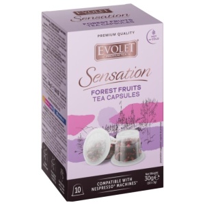 Ceai Evolet Sensation Forest Fruit Tea 10 Capsule X 3g