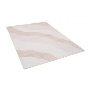 Covor printat, SAND 200x300 cm, lavabil cu spate antialunecare, inaltime fir 3mm - Img 3