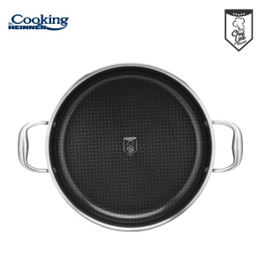 CRATITA CU CAPAC, 30x7.8 CM, 4.8 L, TITANIUM3, COOKING BY HEINNER - Img 3