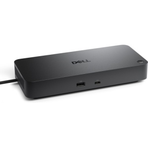 Docking station Dell Pro Dock WD25, USB tip-C, 100W, negru, 3 ani garantie