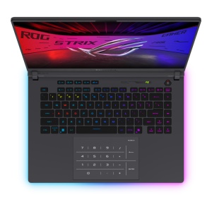 Laptop Gaming ASUS ROG Strix G16, G615LW-TS365, 16-inch, 2560 x 1600 WQXGA, 16:10 aspect ratio, IPS-level, 300Hz, 500nits, Anti-glare display, Intel® Core™ Ultra 9 Processor 290HX Plus 2.7 GHz (36MB Cache, up to 5.5 GHz, 24 cores, 24 Threads), Intel® AI