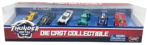 MACHETA DIE CAST, SET 6 MASINI CURSE, SCARA 1/64, 7.5CM, DIVERSE MODELE SI CULORI- VERDE, ALB, ROSU, BLEU, NEGRU, MOV, PORTOCALIU, GRI, ALBASTRU, MARO, GALBEN - Img 4