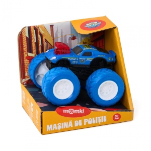 MASINA DE POLITIE, 8.5CM, DIVERSE MODELE SI CULORI, MOMKI - Img 9