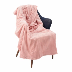 PATURA FLANNEL 150X200 CM ROZ - Img 2