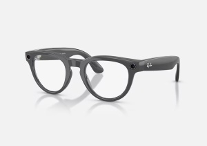 Ray-Ban Meta Headliner Gen 2 AI Glasses Shiny Asteroid Grey/Clear/Emerald Transitions RW4013 6702CE 50