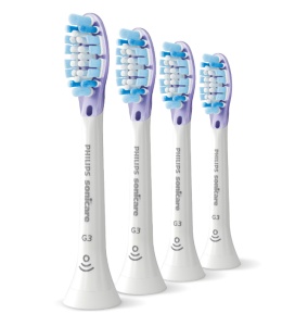 Rezerve PHILIPS Sonicare Gum Care HX9054/87, Pachet de 4 capete de periere, Standard, Click-on, Sincronizarea modurilor BrushSync, Alb, L x A x I (mm) 60x25.7x230.5 - Img 2