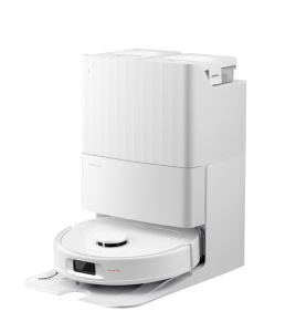Roborock QR 598. Dust container type: Combi, Product colour: White, Shape: Round. Noise level: 64 dB, Dust capacity (base): 2.7 L, Water tank capacity: 4 L. Battery technology: Lithium-Ion (Li-Ion), Battery capacity: 5200 mAh, Runtime: 180 min. Width: