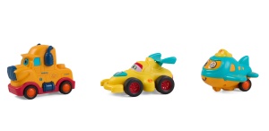 SET 3 VEHICULE ACTIONATE PRIN INERTIE, DIVERSE MODELE SI CULORI, MOMKI - Img 4