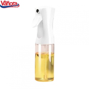 STICLA CU PULVERIZATOR ULEI/OTET 200 ML, ALB, VANORA HOME