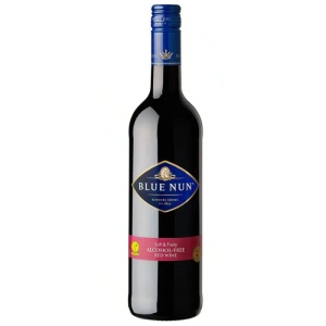 Vin Blue Nun Rosu Demisec Fara Alcool 0.75L