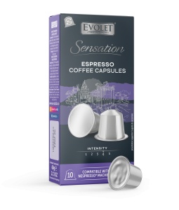 Cafea Evolet Sensation cafea Espresso 10 Capsule x 6g