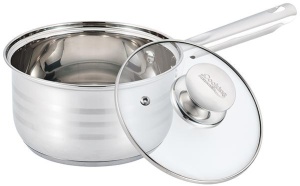 CASEROLA INOX+CAPAC 16X9.5 CM, 1.9L, MYRA, COOKING BY HEINNER - Img 3