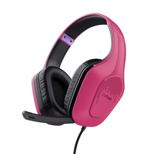 Casti Gaming Head-band Trust GXT 415P Zirox, Wired, Roz - Img 4