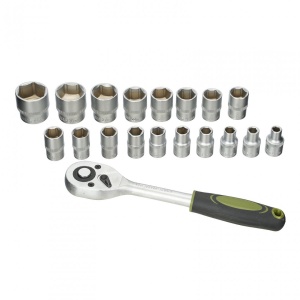 HEINNER SET 19 PIESE 1/2" CR-V - Img 2