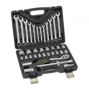 HEINNER TRUSA 37 PIESE 1/2" CR-V - Img 2