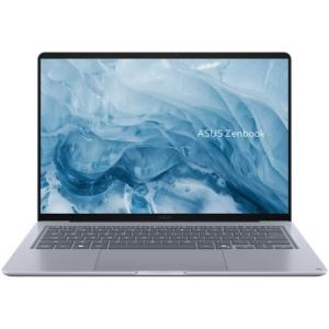 Laptop Consumer ASUS Zenbook 14, cu procesor Qualcomm Snapdragon X Elite X1-26-100, 14'' OLED, 16 GB LPDDR5x, 512 GB, Qualcomm Adreno, Windows 11 Pro, 3 ani Garantie