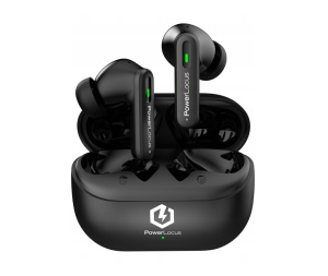 PowerLocus Casti True Wireless Bluetooth Fit ANC Black