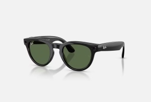 Ray-Ban Meta Headliner Gen 2 AI Glasses Shiny Black/G-15 Green RW4013 601/71 50