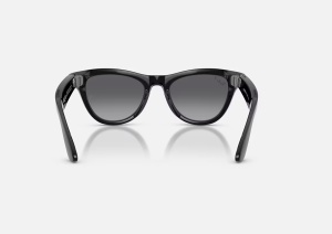 RayBan Meta SKYLER High Bridge Fit - Shinny Black - Graphite Gen2 - Img 4