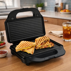 SANDWICH MAKER HEINNER SM-2H900BKS - Img 5