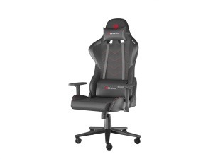 Scaun gaming Genesis Nitro 550 G2, material Synthetic PU + Textil, reglabil pe inaltime, greutate maxima suportata 150 kg, inaltime scaun reglabil 46.5 - 53.5 cm, spatar ajustabil 150°, dimensiuni roti 60mm, negru - Img 6