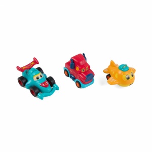 SET 3 VEHICULE ACTIONATE PRIN INERTIE, DIVERSE MODELE SI CULORI, MOMKI - Img 11