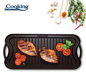 TAVA GRILL/PLITA FONTA PURA, 51X26X2.5 CM, COOKING BY HEINNER - Img 3