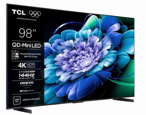 Televizor TCL QD-MiniLED 98C61K, 248 cm, Smart Google TV, 4K Ultra HD, 144Hz, Onkyo - Img 2