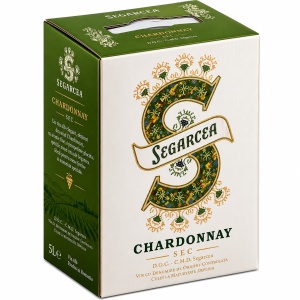 Vin Alb Segarcea Chardonnay Bag In Box 5L
