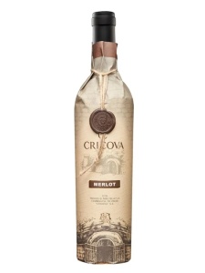Vin Cricova Hartie Merlot Rosu Demidulce 0.75L