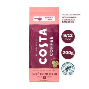 Cafea Costa Coffee Cafe Crema Blend Cafea prajita Macinata 200G - Img 2