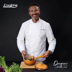 CASEROLA ALUMINIU TURNAT + CAPAC 18x8.5 CM, 1.8 L, NICOLAI TAND, ORIGINI, COOKING BY HEINNER - Img 7