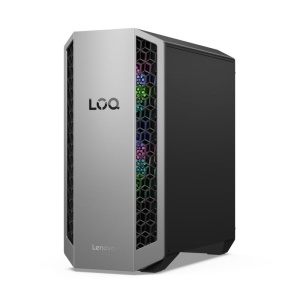 Desktop Gaming Lenovo LOQ Tower 26ADR10 cu procesor AMD AMD Ryzen 7 8745HX pana la 5.1 GHz, 32 GB DDR5, 1TB SSD, RTX 5060, Fara OS, Black, 2 ani Garantie - Img 3