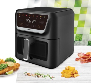 FRITEUZA CU AER CALD HEINNER CRISPPRO CHEF HAF-H8BK1700 - Img 3
