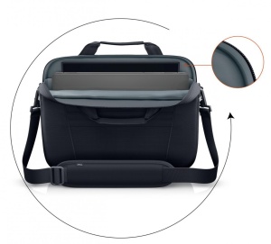 Geanta laptop Dell EcoLoop Pro Slim Briefcase 15, Negru, 3 ani Garantie - Img 2