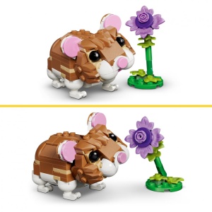 HAMSTER ADORABIL CU O FLOARE LEGO31376 - Img 3