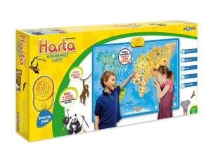 HARTA INTERACTIVA CU ANIMALE, MOMKI - Img 2