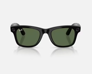 ORW4012 META WAYFARER High Bridge Fit - Shiny Black - G-15 Green Gen 2 - Img 2