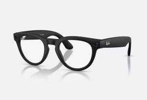 Ray-Ban Meta Headliner Gen 2 AI Glasses Matte Black/Clear RW4013 601SSB 50
