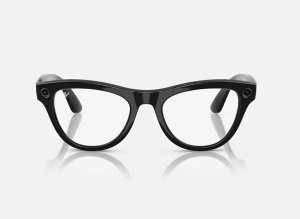 Ray-Ban Meta Skyler AI Glasses Shiny Black/Transitions Amethyst - Img 3