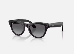RayBan Meta SKYLER High Bridge Fit - Shinny Black - Graphite Gen2
