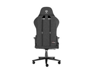 Scaun gaming Genesis Nitro 550 G2, material Synthetic PU + Textil, reglabil pe inaltime, greutate maxima suportata 150 kg, inaltime scaun reglabil 46.5 - 53.5 cm, spatar ajustabil 135°, dimensiuni roti 60mm, gri - Img 5