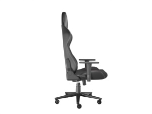 Scaun gaming Genesis Nitro 550 G2, material Synthetic PU + Textil, reglabil pe inaltime, greutate maxima suportata 150 kg, inaltime scaun reglabil 46.5 - 53.5 cm, spatar ajustabil 150°, dimensiuni roti 60mm, negru - Img 3