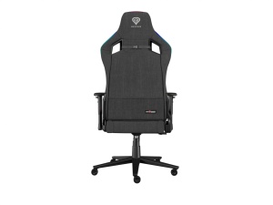 Scaun gaming Genesis TRIT 660, material textil, iluminare RGB, suporta pana la 150 kg, inaltime reglabila, spatar ajustabil, gri - Img 4