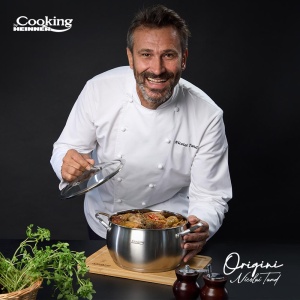 SEMIOALA INOX+CAPAC 22x11.5L, 4.3L, NICOLAI TAND, ORIGINI, COOKING BY HEINNER - Img 4